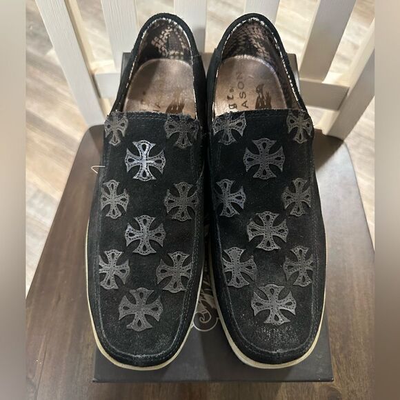 Mark Nason Lounge Rahway Loafers black size 7.5 NWT - Picture 1 of 6